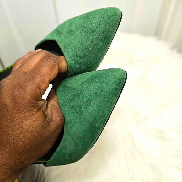 Fashion Pointed Toe Thin High Heels With Adjustable Strap And Rhinestone Sz 39🌴 - Picture 6 of 8